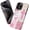 Pink Christian Collage Heart Cross, variant on Case for iPhone 11 Pro, Flower Pink Lily Phone Case Military-Grade Drop Protection Cover for Women Girl - Frosted