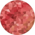thumbnail image 1 of Ahgly Company Machine Washable Indoor Round Transitional Red Area Rugs, 3' Round, 1 of 7