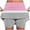 Gray, variant on SEMPAI Womens Skorts with Pockets Belly Control Plus Size Skorts Women High Waist Athletic Sports Pants Skirt Casual Shorts