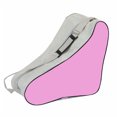 thumbnail image 1 of stanreset Sac de Rangement pour Patins à Roulettes Respirant Pochette de Rangement Réglable Crochet en Métal Porte-Embout Grande Capacité Bandoulière Étui de Transport Rose, 1 of 7