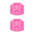 thumbnail image 2 of Vogacara Moldes de silicona para hornear pasteles, molde para dulces delicados, accesorio para hacer moldes, herramienta para hornear con Tipo 3 2piezas, 2 of 6