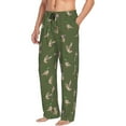 thumbnail image 6 of Disketp Birds Wild Ducks Men's Pajama Pants - Ultra Soft Fleece Sleep and Lounge Pants (Size: S-XXL)-XX-Large, 6 of 6