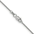 thumbnail image 3 of 18K White Gold Cable Chain Styles Necklace 20 inch 1.5 mm Diamond-cut with Fancy Lobster Clasp 1.15, 3 of 4