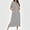 Gray, variant on Dianli Bathrobe Robe Zip up Long Knit Housecoat Full Length Gradient Zipper Nightgown with Pockets Ribbon Trim Cozy Knitted Homewear Loungewear Nightwear