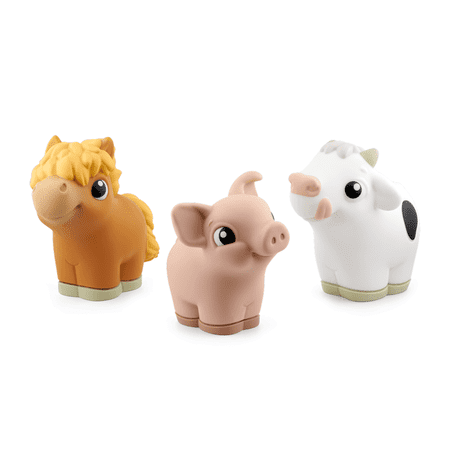 tonies My First Tonies: Farm Set - Cow  Pig and Horse Soft and Squeezable Audio Toy Figurines  Age Group 1+