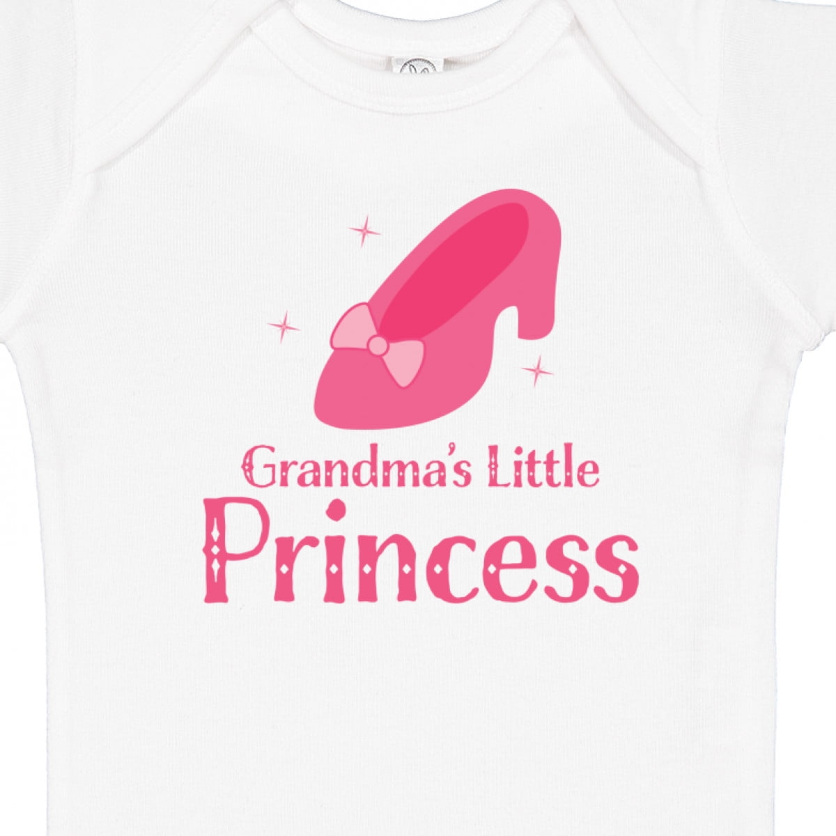 Inktastic Grandma's Little Princess Girls Baby Bodysuit