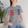 thumbnail image 3 of USA, Bella & Canvas, Short Sleeve Cotton Tshirt, Unisex, 3 of 4