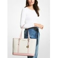 thumbnail image 3 of Michael Kors 35T0Gtvt3V Jet Set Travel Large Logo Tote Bag In Powder Blush Multi, 3 of 5