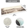 thumbnail image 3 of Coolnut Western Landscape View Bath Mats, Soft Absorbent Plush Bathroom Rugs with Non Slip Rubber Back, Machine Washable Shaggy Bath Carpet for Kitchen Tub Showers , 39x20 in Home Decor Gifts, 3 of 7