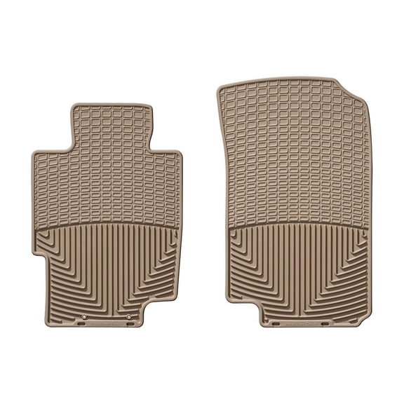 WeatherTech All-Weather Floor Mats compatible with 2004-2008 Acura TL - 1st Row (Driver & Passenger), Tan