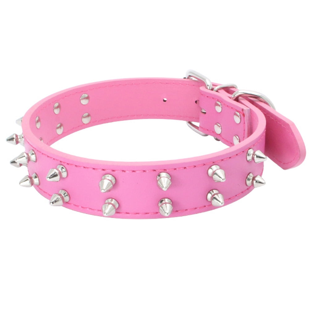 Purple studded dog collar hot sale