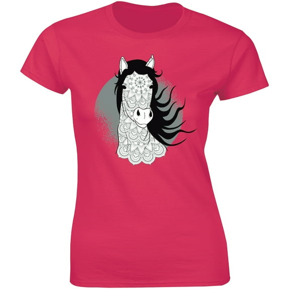 Beaautiful Cute Fancy Horse Unique Animal Gift Lovers Idea Women's T-Shirt