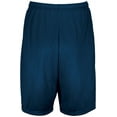 thumbnail image 2 of Augusta AG1844 9-inch Modified Mesh Shorts-Navy-XXL, 2 of 5