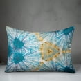 thumbnail image 3 of Creative Products Painted Blue and Yellow Pattern 14x20 Indoor / Outdoor Pillow, 3 of 3
