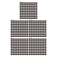 thumbnail image 1 of Decoración de Pared Cateissary 100 Piezas Espejo Acrílico Corazón Negro 5piezas, 1 of 6