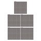 thumbnail image 1 of Yuarrent 100 piezas de decoración de pared espejo acrílico corazón pegatina autoadhesiva 3D calcomanía para niños dormitorio sala de estar, negro No.01 5piezas Yuarrent CBP153373, 1 of 6