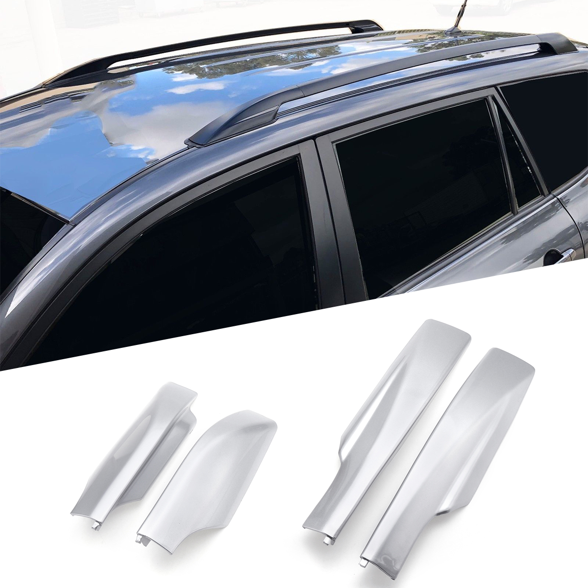 4Pcs Roof Rack Cover Rail End Shell Replace For Toyota RAV4 RAV 4 RAV4 Walmart Canada
