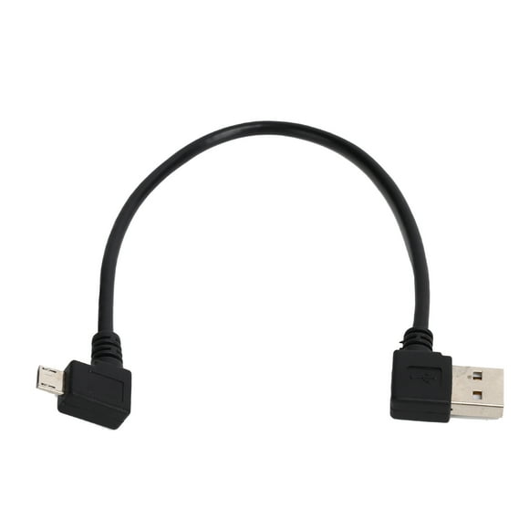 USB A Al Cable Micro USB, Cable de Ángulo Recto Material Premium de Rendimiento ESTABLE PARA TELEFONO MÓVIL PARA TELVISORES Para Cámara