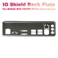thumbnail image 1 of Plaque de Protection Arrière pour B250C B75 12USB B75 8USB Carte Mère Minière IO Baffle Support de Châssis, 1 of 7
