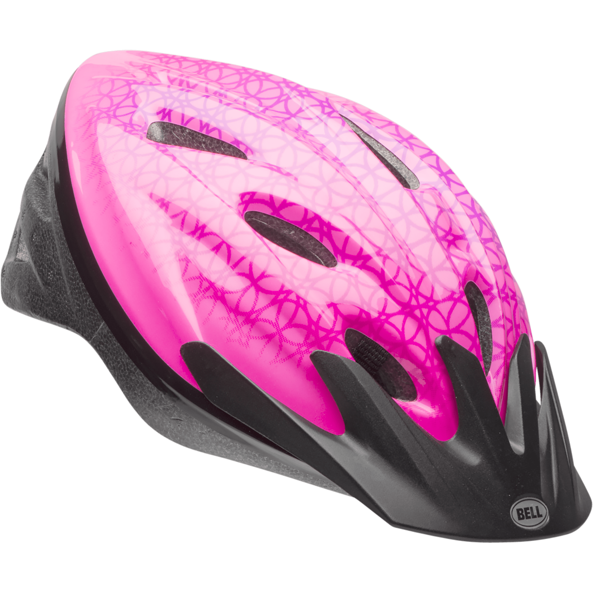 Bell Cicada Prismatic Bike Helmet, Pink Prismatic, Child 5+ (5256cm
