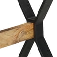 thumbnail image 5 of vidaXL Dining Table 120x60x76 cm Rough Mango Wood, 5 of 5