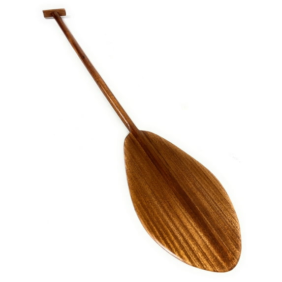 Tear Drop Design Koa Paddle 50" T-Handle - Made In Hawaii | #koa7006