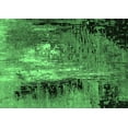 thumbnail image 1 of Ahgly Company Indoor Rectangle Oriental Emerald Green Industrial Area Rugs, 2' x 3', 1 of 4