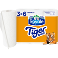 thumbnail image 1 of Tiger Strong Paper Towel, 3 Equal 6 Rolls, 98 Sheets per Roll, 1 of 1