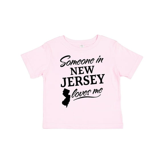 Inktastic Someone in New Jersey Loves Me Boys or Girls Toddler T-Shirt