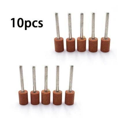 

10Pcs Ceramic Grinding Head Buffing wheel for Mould Polishing trimming abrasives