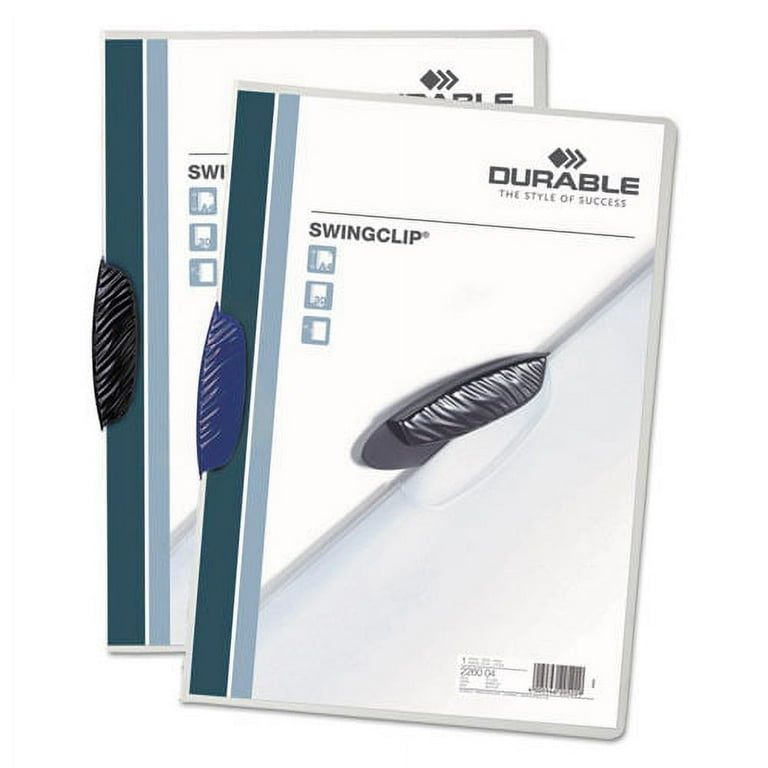 Swingclip Clear Report Cover, Swing Clip, 8.5 x 11, Clear/Clear, 5/Pack Swingclip Clear Report Cover, Swing Clip, 8.5 x 11, Clear/Clear, 5/Pack