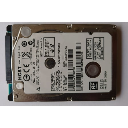 TOTALCONSOLE 2.5 Inch 250GB SATA HDD OEM HITACHI - Z5K500-250 0J30162 DA5280 Cmpatible with Laptops, PS3 Slim