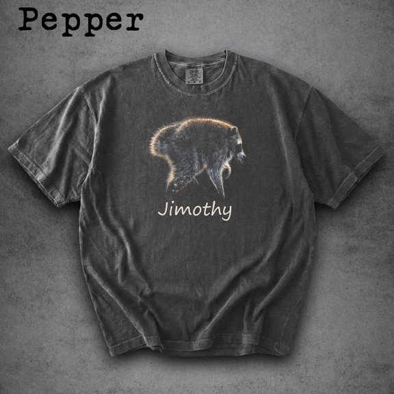 Jimothy Raccoon Viral Shirt, Famous Seattle Raccoon Tee, Short King Jimothy Shirt, Cute Trash Panda Gift