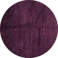 thumbnail image 1 of Ahgly Company Indoor Round Abstract Pink Contemporary Area Rugs, 4' Round, 1 of 4