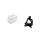 thumbnail image 5 of Dispensador De Pañuelos De Papel Acrílico Moderno Y Estatua Abstracta De Un Pensador Para Almacenamiento De Papel Higiénico De Pared Y Soporte Decorativo Para Estante De Mesa, 5 of 8