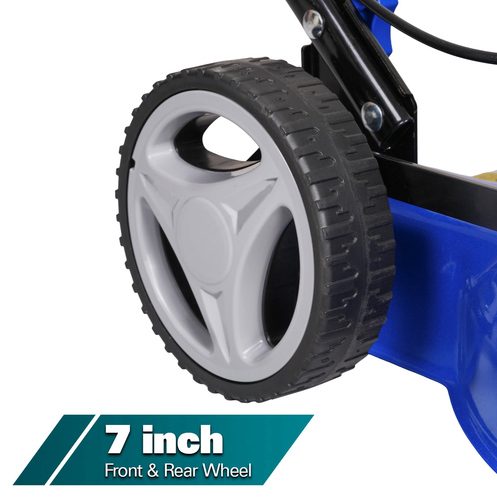 ANLIBATT Gas Lawn mower 20" Cutting Deck 144cc 4-Cycle Engine, Steel Deck with Side Discharge