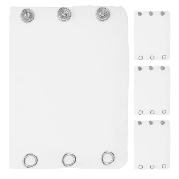 4 Piezas Body Infantil Extensores a Presión Extensiones de Mono de Doble Capa Extensores de Mono Extensores de Mono para Bebé Monos Accesorios para Niños Niñas
