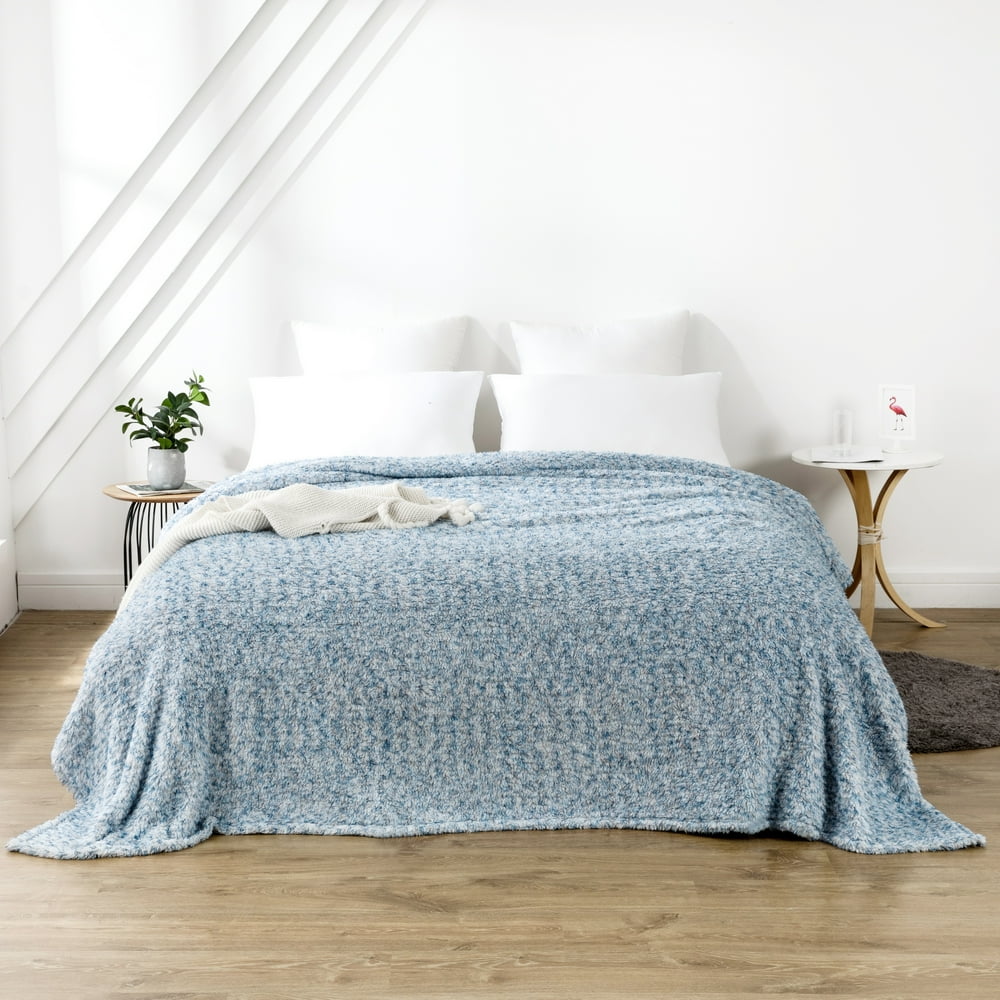 Your Zone Colorful Sherpa Blanket, 72" x 90"