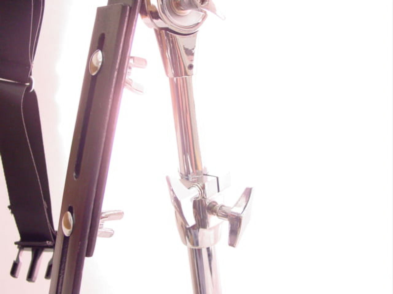 double braced djembe stand - pro drum gear chrome new!