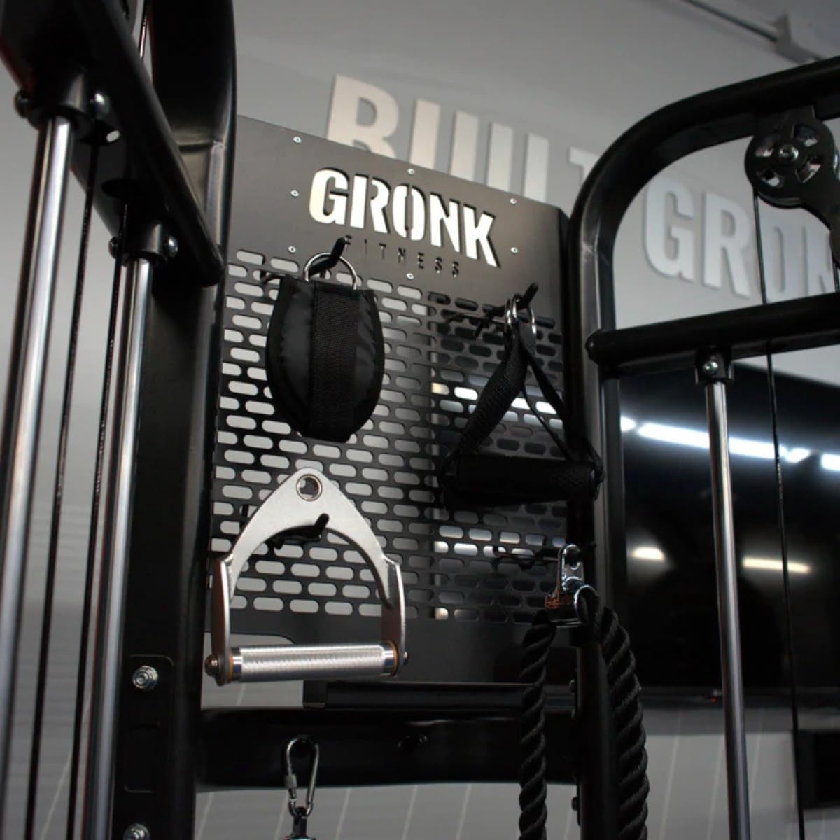 Gronk Fitness Functional Trainer with Dual 210lbs Weight Stacks for Cable Workout |Multifunctional Cable Machine for Home & Commercial Gym