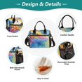 thumbnail image 3 of Medium Cooler Bag Lunch Bag Portable Meal Bag Work Meal Bag Outdoor Meal Bag Travel Meal Bag Picnic Meal Bag Going Out Meal Bag Beautiful Watercolor Dragon, 3 of 6