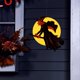 thumbnail image 4 of Halloween Double-sided Luminous Decoration Hanging Festive Venue Layout Hanging Luminous Witch Fflying Pendant Two Sizes Optional Specificat, 4 of 5