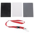 thumbnail image 2 of MOVTOTOP 18% Exposure Photography Balance Card Black White Grey 2pcs Set, 2 of 8