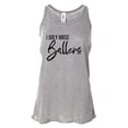 thumbnail image 1 of NanyCrafts' I only Raise Ballers Women's Racerback Tank Top, 1 of 2