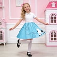 thumbnail image 2 of JFOPQVSM Kids Poodle Skirt for Girls 1950s Dress Costume for Dance Cosplay Career Day, 2 of 6
