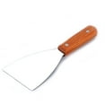 thumbnail image 3 of Cooking Scraper Kitchen Restaurant Stainless Steel Wooden Handle spatula cooking flipper kitchen Scraper Spatula Flipper Cooking Utensil, 3 of 8