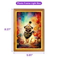 thumbnail image 5 of Hello 2025 Pug Celebrates Happy New Year Firework Balloon Acrylic Plaque with Wood Photo Frame Box Dog Lover Gifts Light Box - 02024, 5 of 5