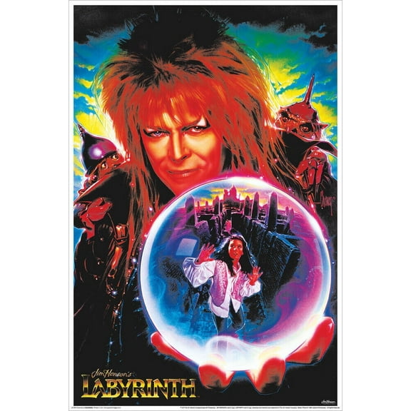 Labyrinth - Non-Flocked Blacklight Poster 24" x 36"
