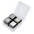 thumbnail image 1 of Kearding Pub Wine Chilling Cooling Stones Bebidas Cubos de hielo de acero inoxidable Fiesta de cumpleaños Cooler Rock Bartender Accesorios Suministros Type2 NO2 Kearding HA011774-01, 1 of 6