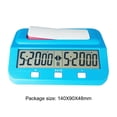 thumbnail image 1 of Chess Digital Timer Competition Count Up Down Board Game Clock Professional Multifunctional Stopwatch For Training Teaching, 1 of 6
